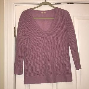 Pink Cashmere Sweater